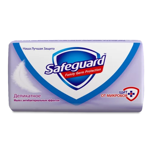 Туалетне Мило Делікатне Safeguard, 90 г