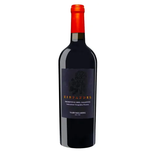 Вино Varvaglione Zinfandel Primitivo del Salento IGP червоне напівсухе 14% 0,75л