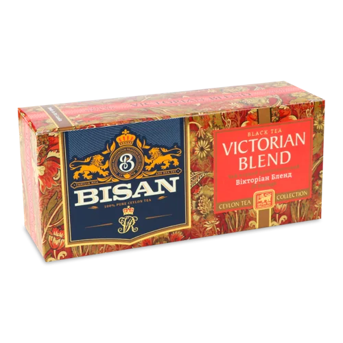 Чай Чорний Дрібнолистовий Victorian Blend, в/ґ, к/у 25х2г