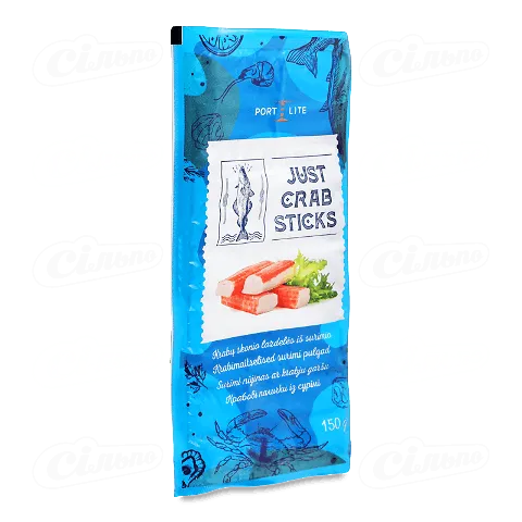 Палички крабові Port Lite 24% сурімі свіжоморожені, 150г