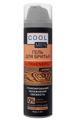 Гель для Гоління Cool Men Ультра Енерджі, 200мл