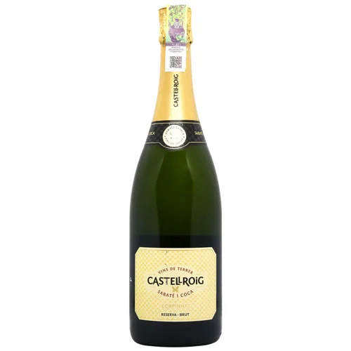 Вино ігристе Castellroig Corpinnat Reserva біле сухе 12,5% 0,75л