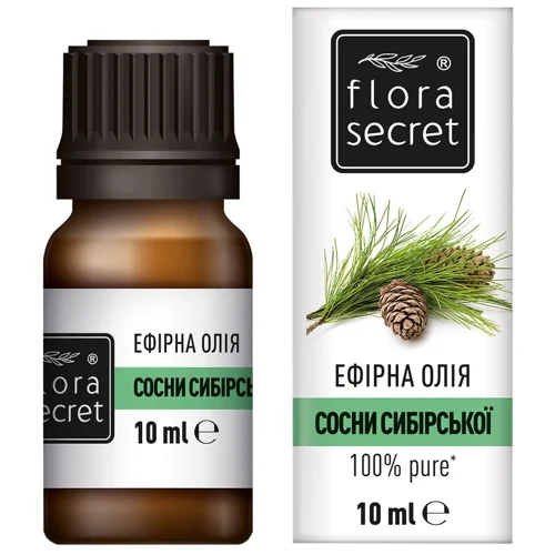 Ефірна олія Flora Secret сибірська сосна 10мл
