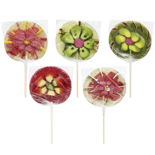 Льодяник Квіти 3D 110г