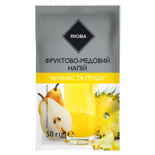 Напій Rioba Ананас-груша 50г