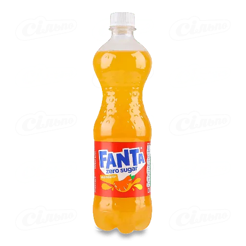 Напій Fanta Mandarin Zero sugar безалкогольний газований, 500мл