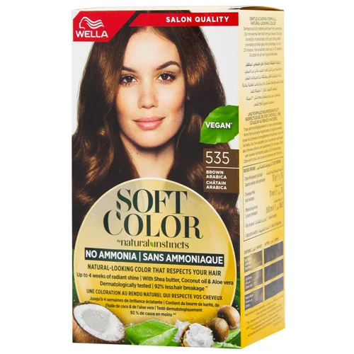 Фарба для волосся Wella Soft Color коричнева арабіка 535
