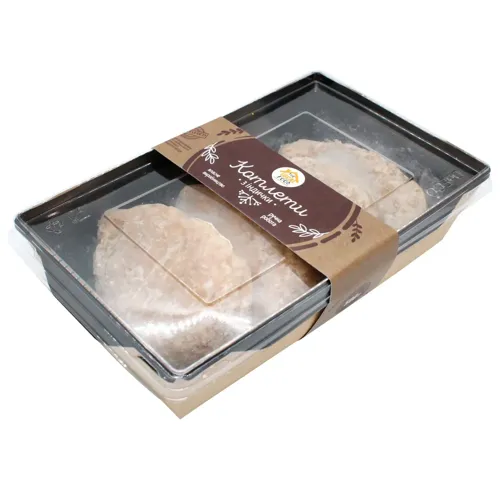 Котлети The Local Food з індички свіжоморожені 500г