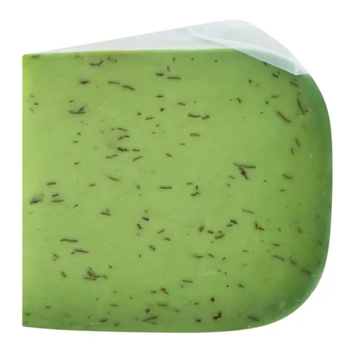 Сир Гауда з зеленим песто 50% ваговий