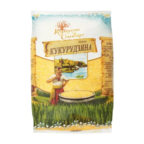 Крупа кукурудзяна Козацький Стандарт м/у 900г