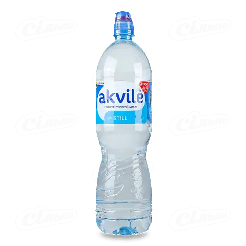 Вода мінеральна Akvile негазована 1л