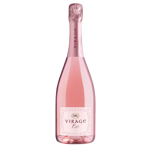 Вино ігристе Masottina Virage Cuvee Rose рожеве брют 11,5% 0,75л
