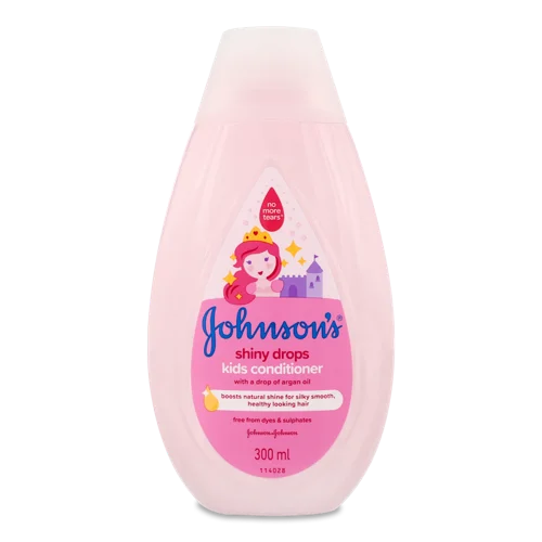Дитячий Кондиціонер Для Волосся Johnson's Блискучі Локони, 300мл