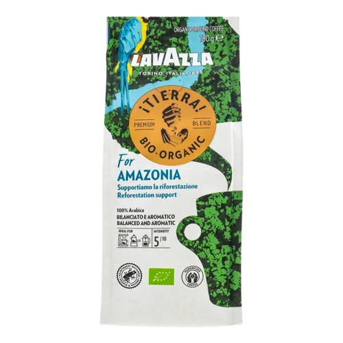 Кава натуральна смажена мелена Itierra! Bio-Organic Lavazza м/у 180г