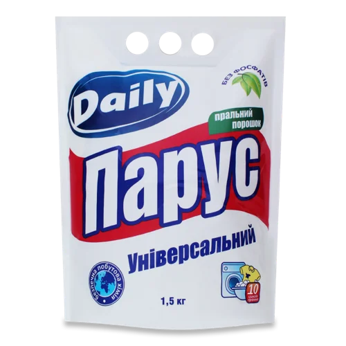 Пральний Порошок Універсальний Daily Парус 1500г, в/ґ