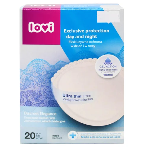 Прокладки лактаційні Lovi Discreet Elegance 20шт