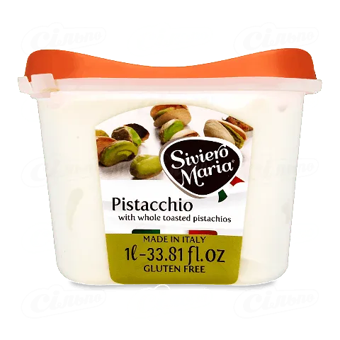 Морозиво G7 джелато Siviero Maria з фісташками, 500г