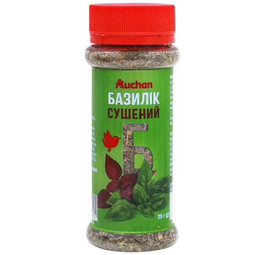Базилік Auchan сушений 25г