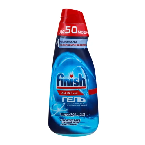Гель для посуду FINISH Allin1, 1л, в/ґ