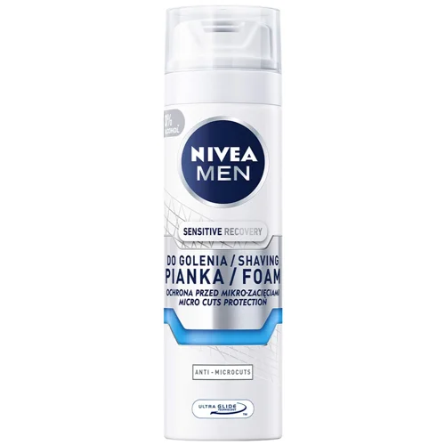 Піна для гоління Nivea Відновлююча для чутливої шкіри 200мл