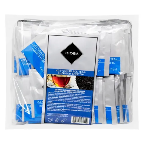 Чай Rioba Ceylon Black Tea чорний 100*2г