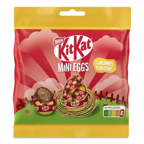 Шоколад Молочний Зі Смаком Карамелі З Пластівцями Та Шматочками Вафель, в/ґ, 90г