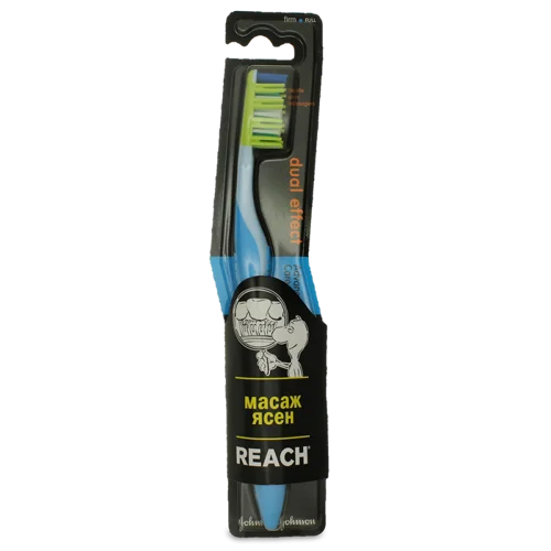 Зубна Щітка Жорстка Dual Effect Reach, 1шт