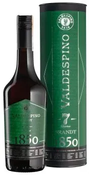 Бренди Valdespino 7 Reserva 0.7л 38% в тубусі