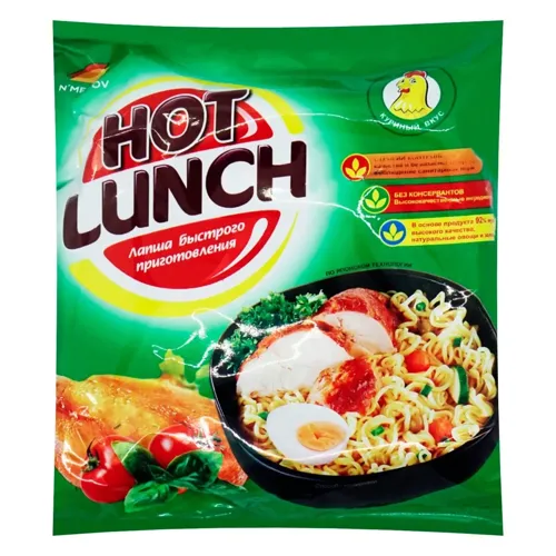 Локшина Hot Lunch зі смаком курки швидкого приготування 50г