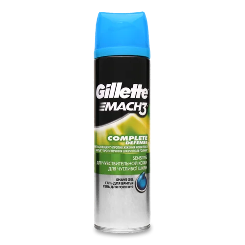 Гель для Гоління Pure&Sensitive Gillette, 200 мл