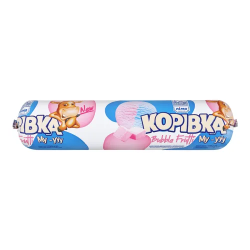 Морозиво 4% Bubble Frutti Корівка Му-ууу Лімо м/у 500г