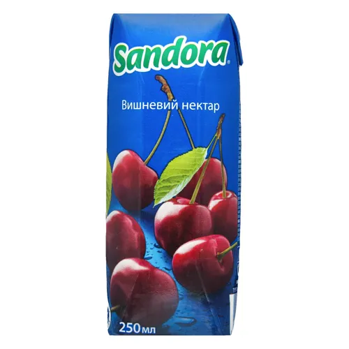 Нектар вишневий освітлений Sandora т/п 250мл