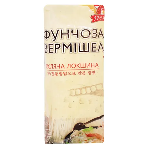 Вермішель Фунчоза Ямчан скляна локшина 500г