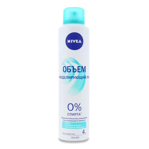 Лак Для Волосся Моделюючий Об'єм Nivea, Пластикова Пляшка 250мл