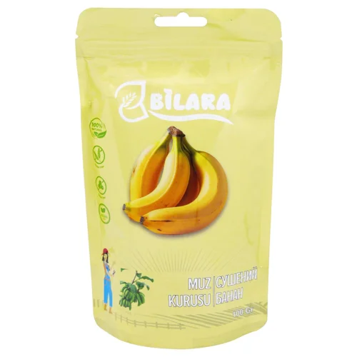 Банани Bilara сушені 100г