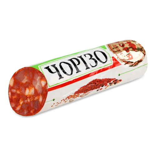 Ковбаса Чорізо Зоря Дніпра Сиров'ялене, 0.5 кг