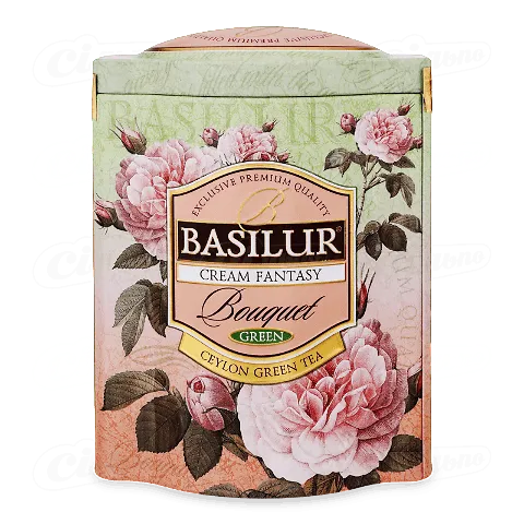 Чай зелений Basilur з ягодами та вершками, 100г