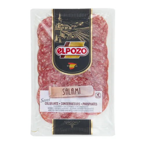 Ковбаса нарізка Salami Elpozo вищого ґатунку 80г