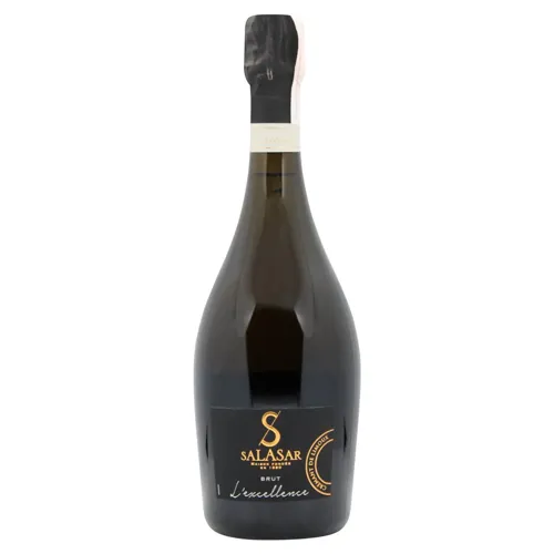 Вино ігристе Salasar Excellence біле брют 12% 0,75л