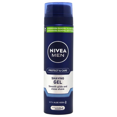 Гель для гоління Nivea Захист та догляд Зволожуючий 200мл