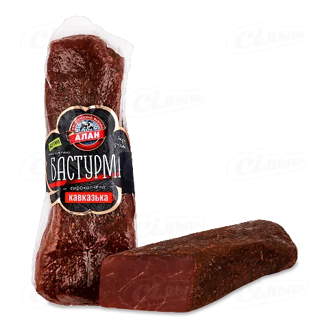 Бастурма Алан Кавказька сиров'ялена вищого ґатунку, кг