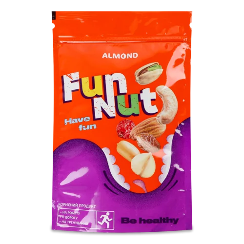 Мигдаль Варено-Копчений З Смаком BBQ FunNut, 130г