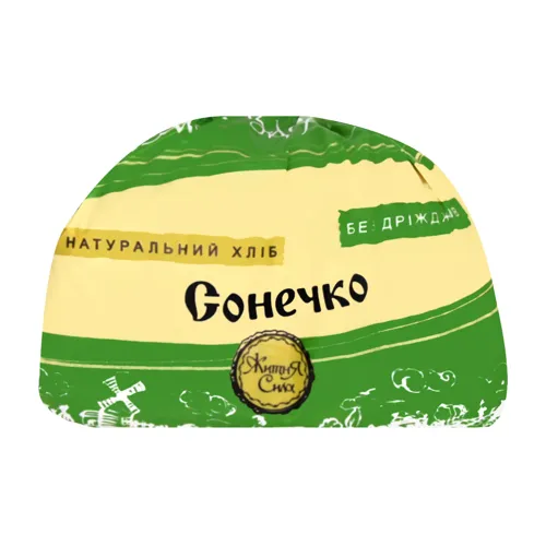 Хліб нарізний без дріжджів Сонечко Житня Сила м / у 0.4кг