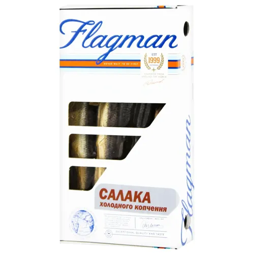 Салака Флагман холодного копчення 150г