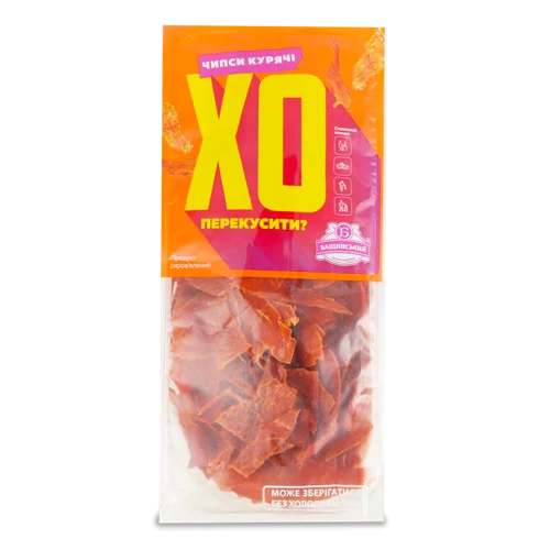 Чипси Курячі Різані Пікантні, сиров'ялене, 1 кг