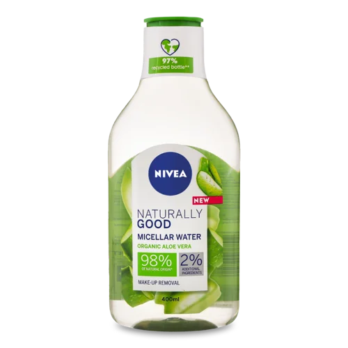 Вода Міцелярна Naturally Good Nivea, 400 мл