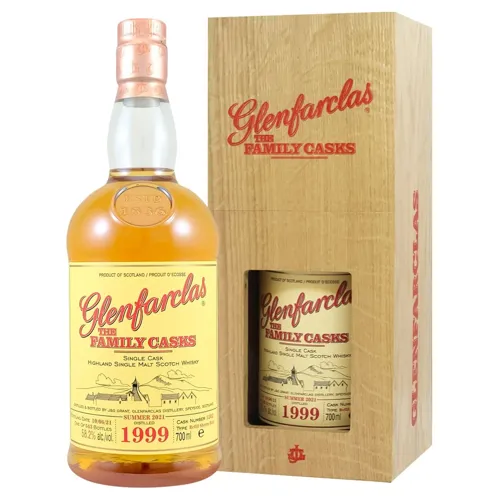 Віскі Glenfarclas The Family Cask 1999 58% 0,7л