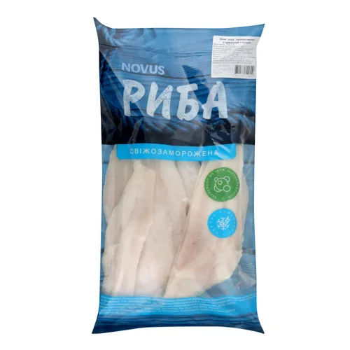 Хек філе заморожене Novus м/у 700г