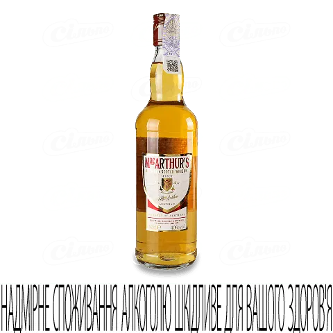 Віскі MacArthur's 40%, 0,5л
