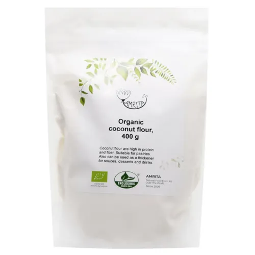 Борошно Amrita кокосове органічне 400г